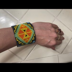 Handmade beaded bracelet